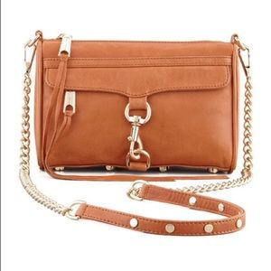 Rebecca Minkoff Brown Leather M.A.C. Crossbody Bag
